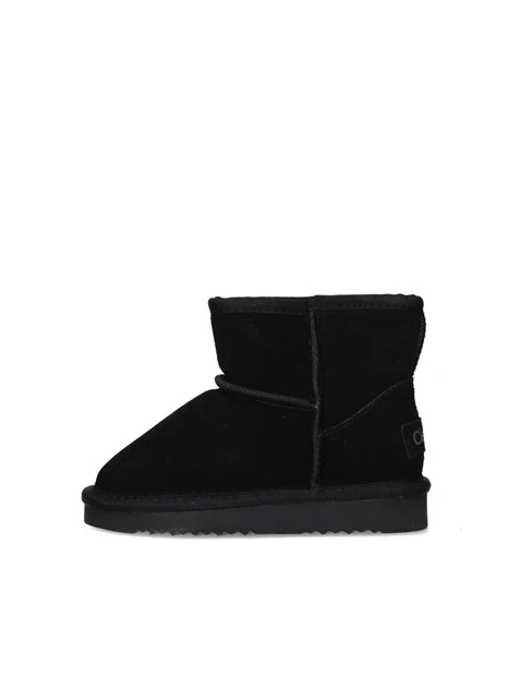 STIVALETTI IN CAMOSCIO BAMBINO NERO