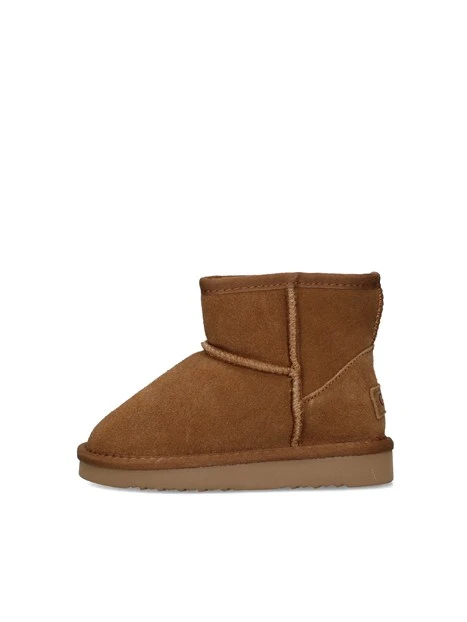 STIVALETTI IN CAMOSCIO BAMBINO BEIGE