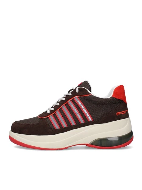 SNEAKERS BASSE UP-REVOLUTION DONNA MARRONE