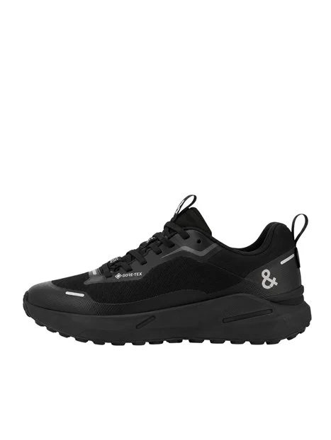 SNEAKERS BASSE IN TESSUTO CON MEMBRANA GORE-TEX E FONDO AMMORTIZZATO DONNA NERO