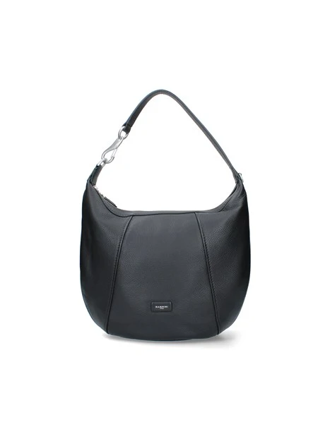 BORSA A SPALLA HOBO CON TRACOLLA DONNA NERO