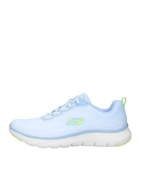 SNEAKERS BASSE CON DETTAGLI FLUO DONNA AZZURRO