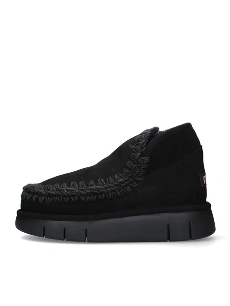 SNEAKERS SLIP-ON CON BORDO INTRECCIATO DONNA NERO