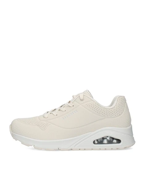 SNEAKERS BASSE CON INSERTO AMMORTIZZATO DONNA BIANCO