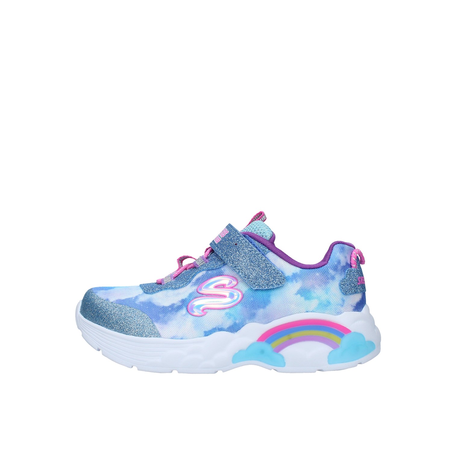 Scarpe Skechers Heart Lights bambina rosa con luci | Sir126Roma