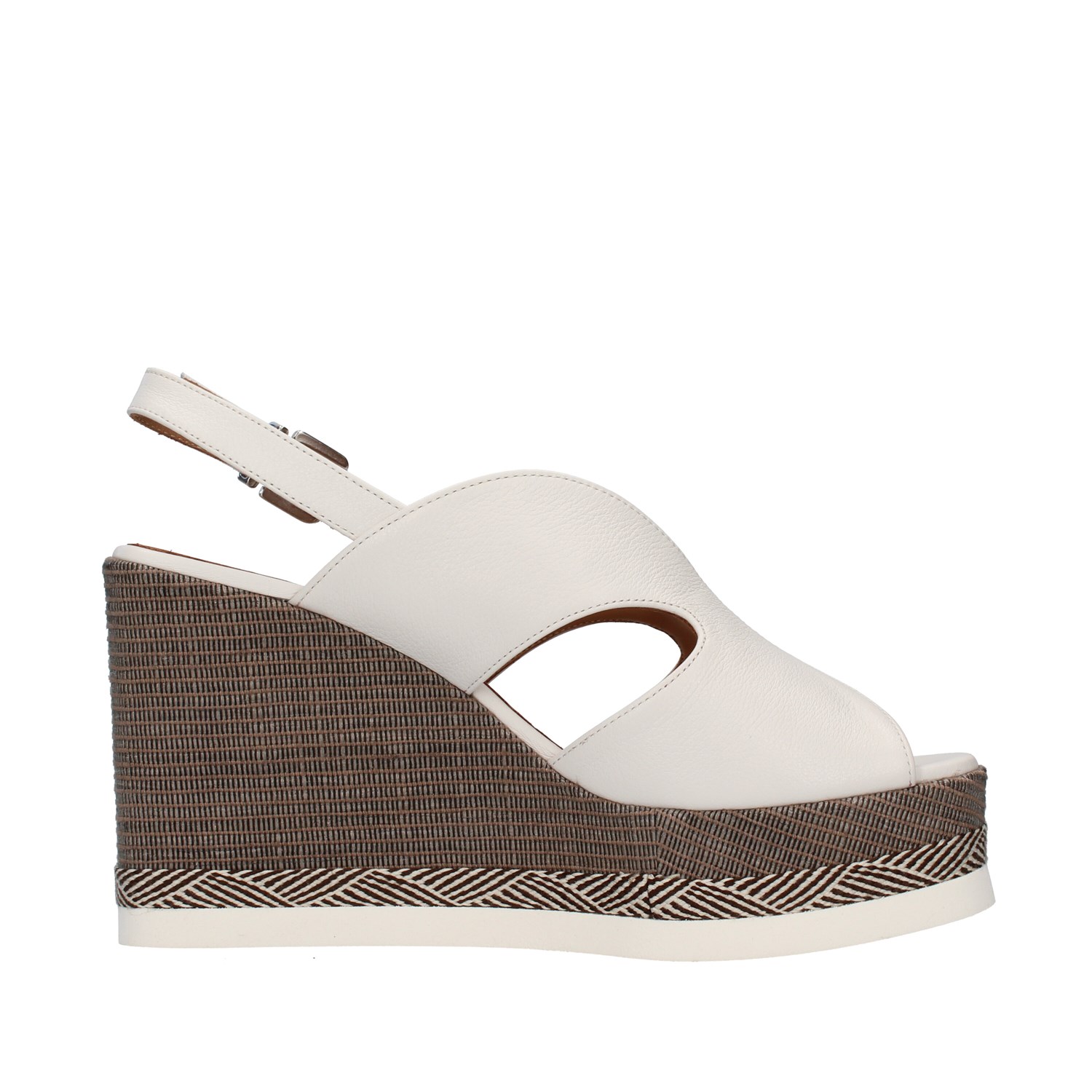 Tres Jolie Shoes Woman With wedge WHITE 1937/VALE/MSL