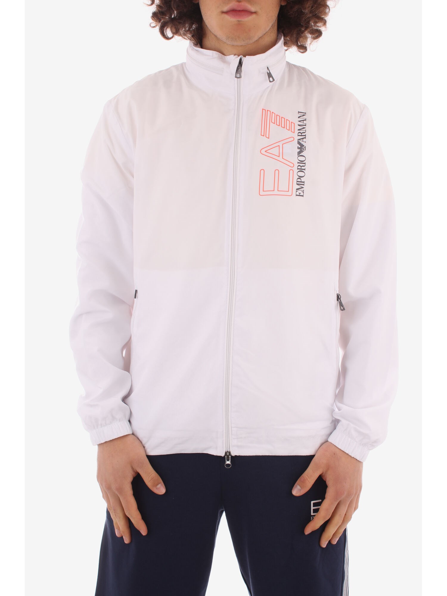 Ea7 Clothing Man Bomber WHITE 3KPB04