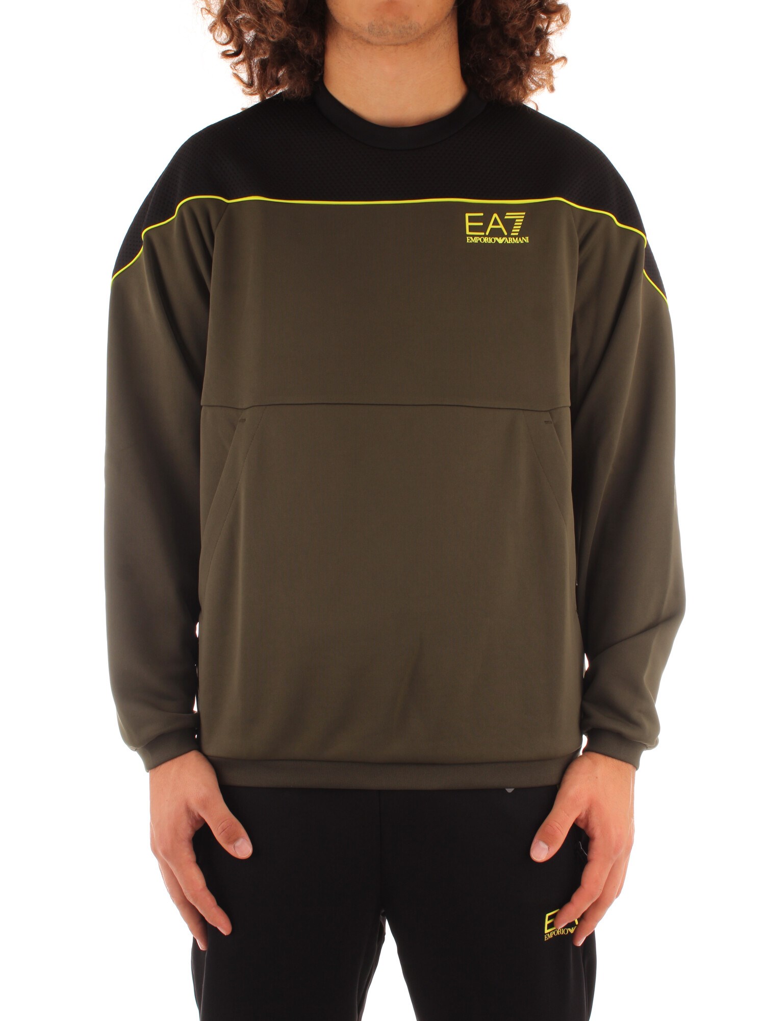 Ea7 Clothing Man Choker GREEN 6KPM33