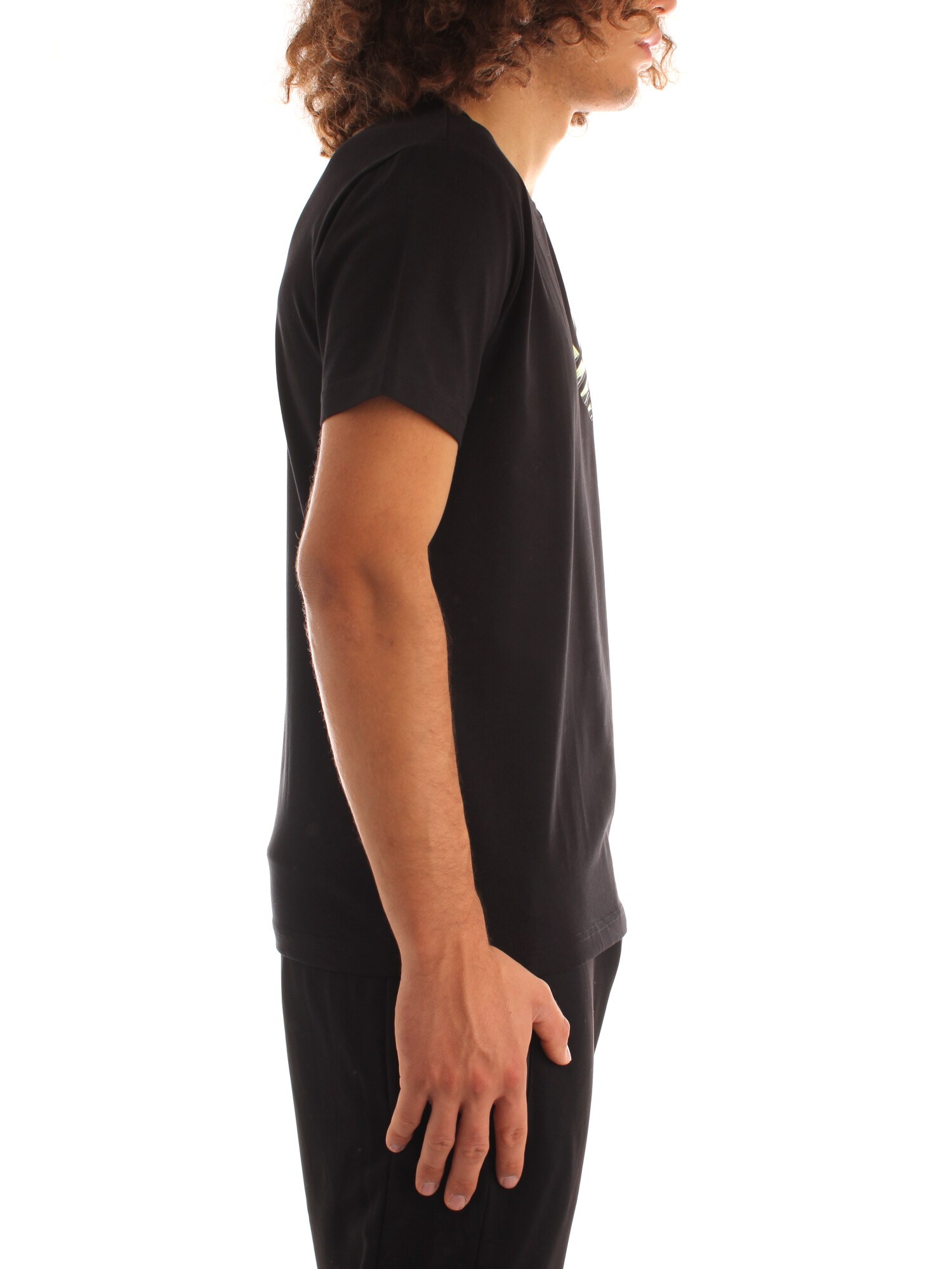 Ea7 Clothing Man Short sleeve BLACK 6KPT32
