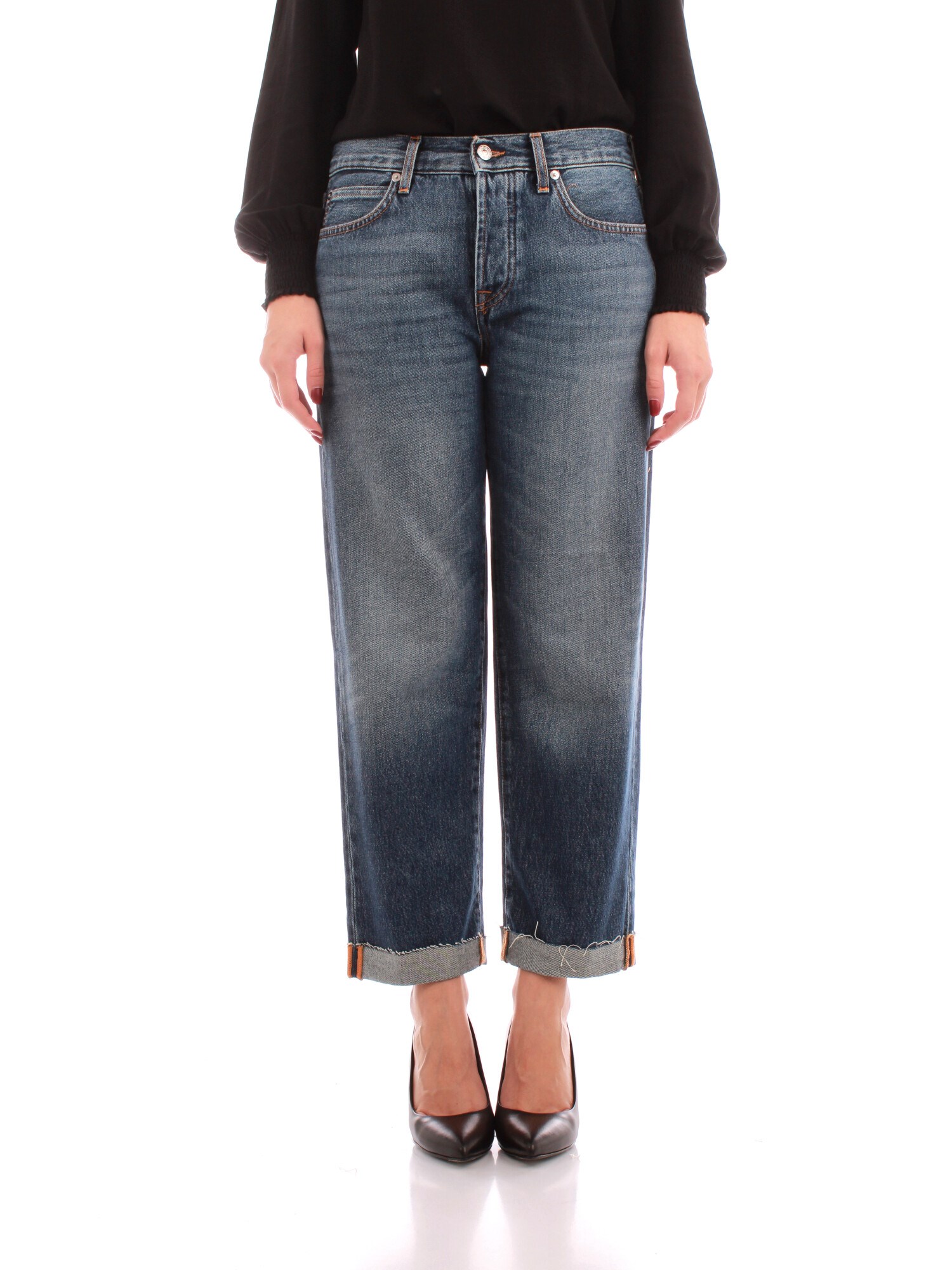 Boyfriend Roy Roger's Donna - BLU JEANS - Vendita Boyfriend On line su Step  By Step
