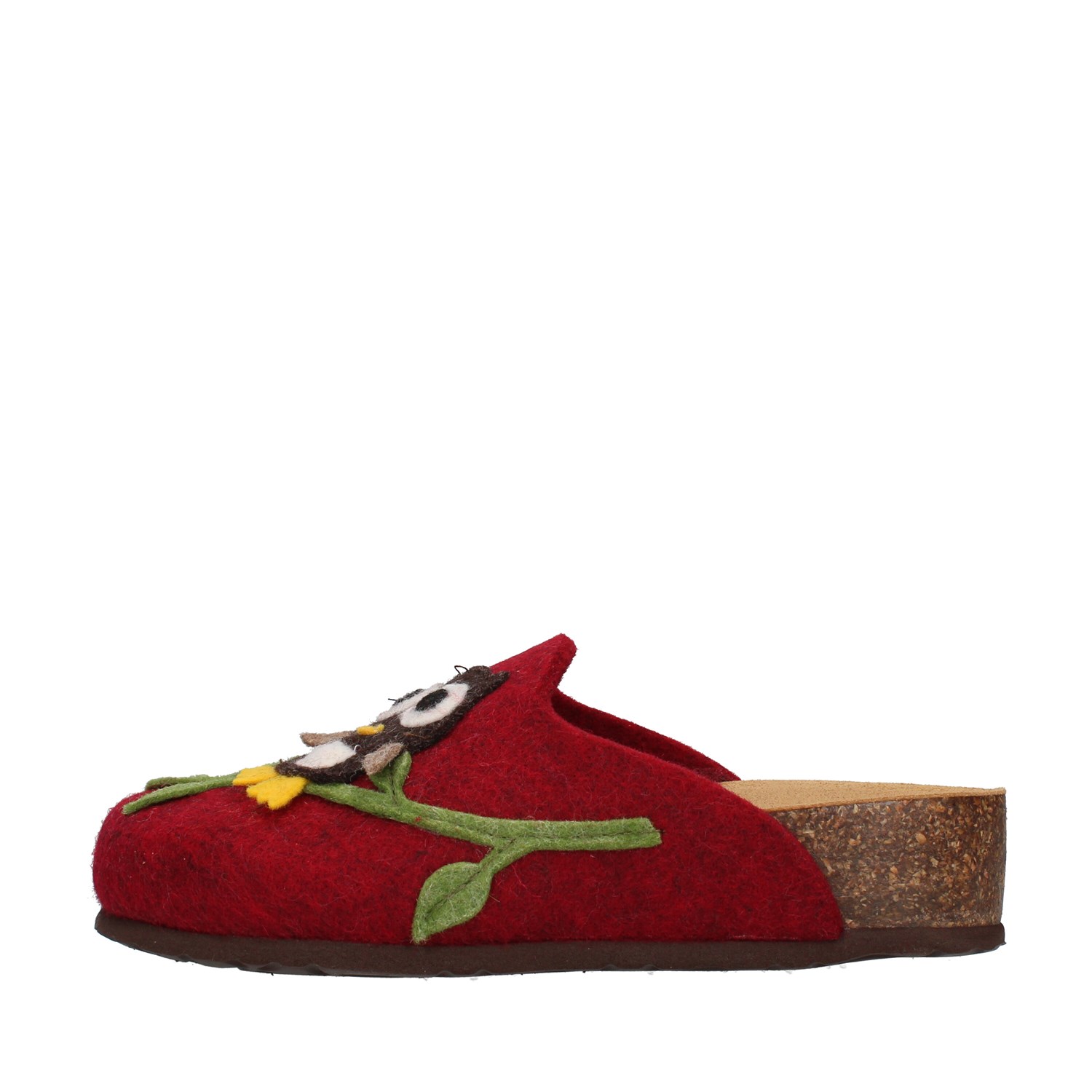 Bionatura Shoes Woman Slippers BORDEAUX 12GUFO-I-FELB503