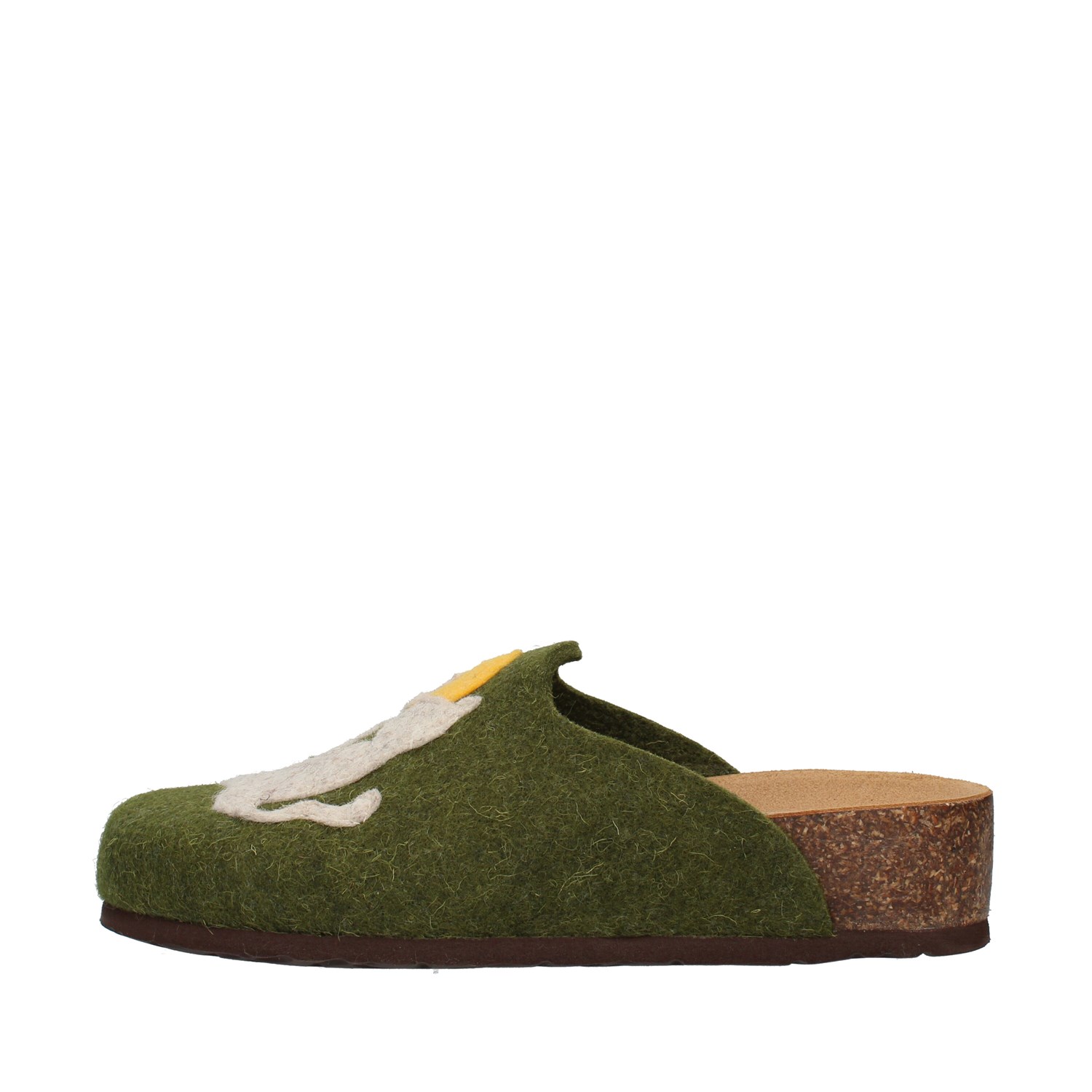 Bionatura Shoes Woman Slippers GREEN 12GAT20-I-FELV74