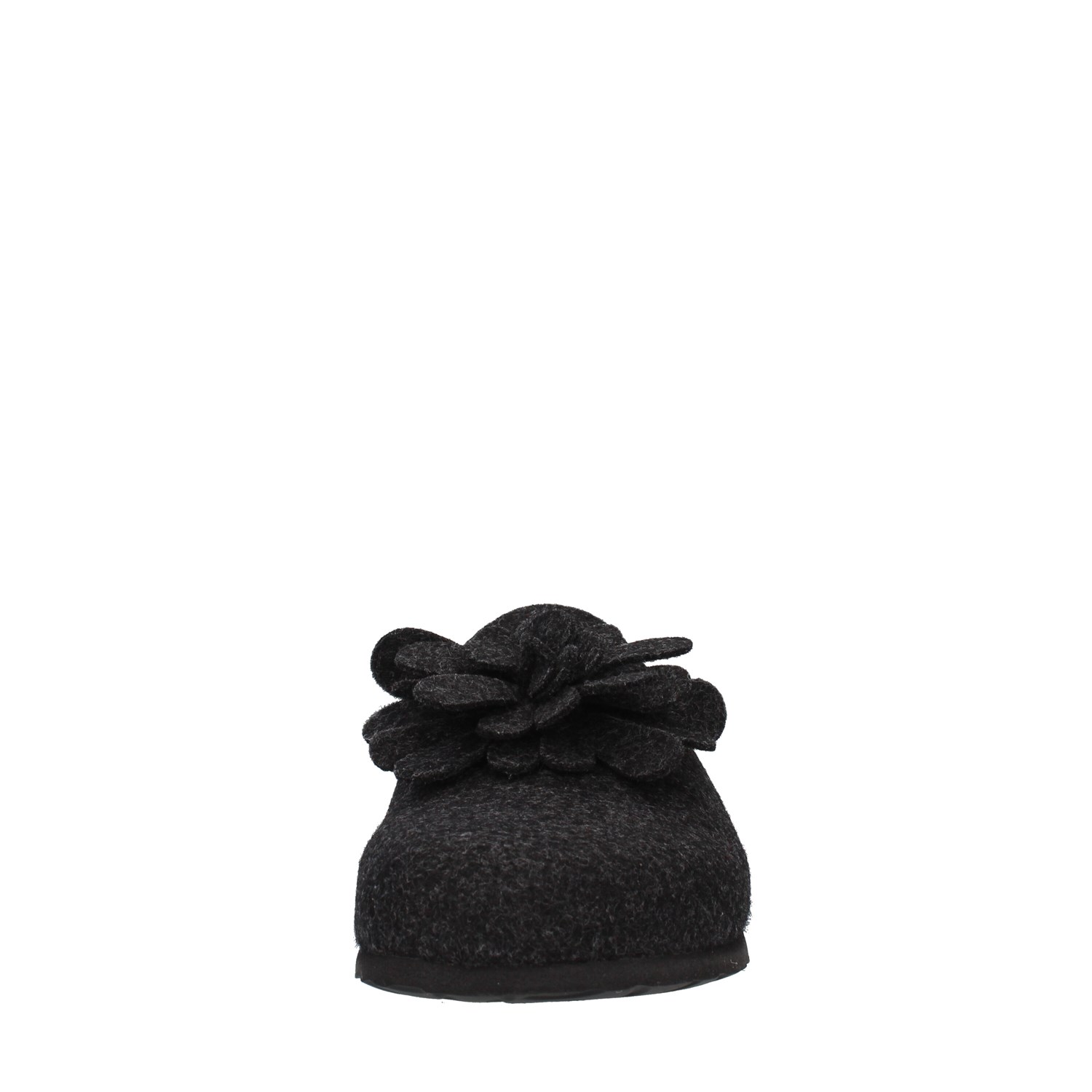 Bionatura Shoes Woman Slippers ANTHRACITE 12CANAZ-FI-FLA11