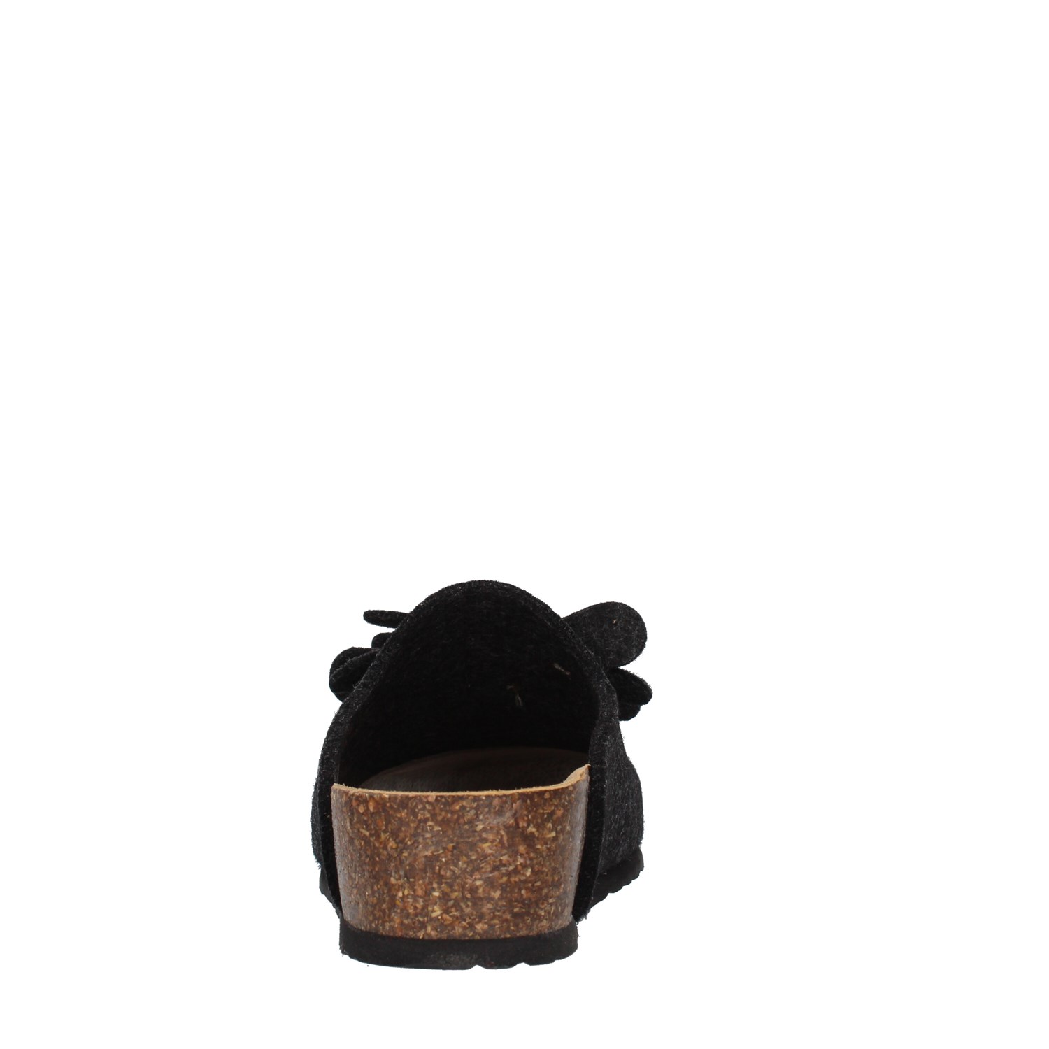 Bionatura Shoes Woman Slippers ANTHRACITE 12CANAZ-FI-FLA11