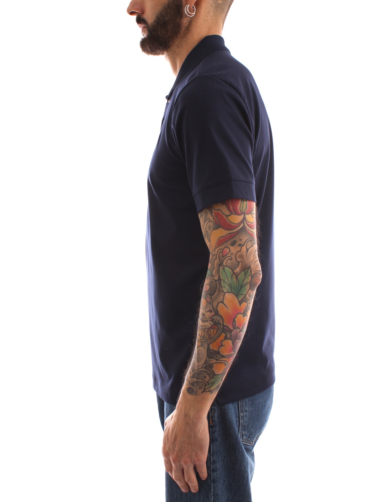 Ea7 Clothing Man Short sleeves NAVY BLUE 3LPF08