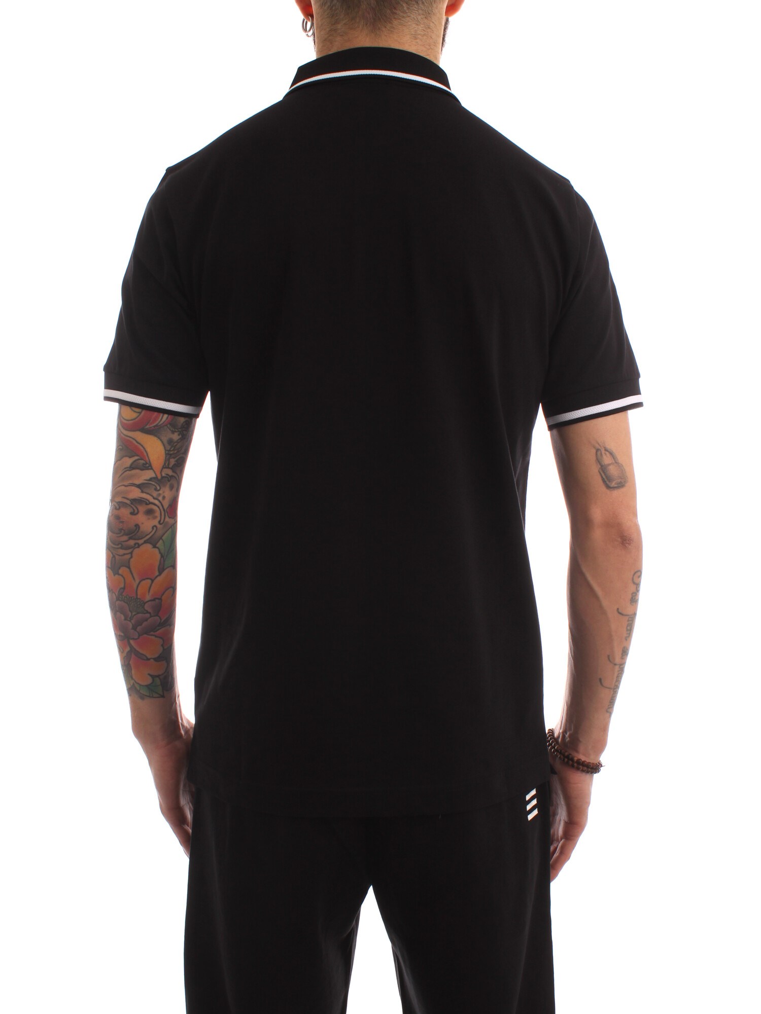 Ea7 3LPF15 BLACK Clothing Man