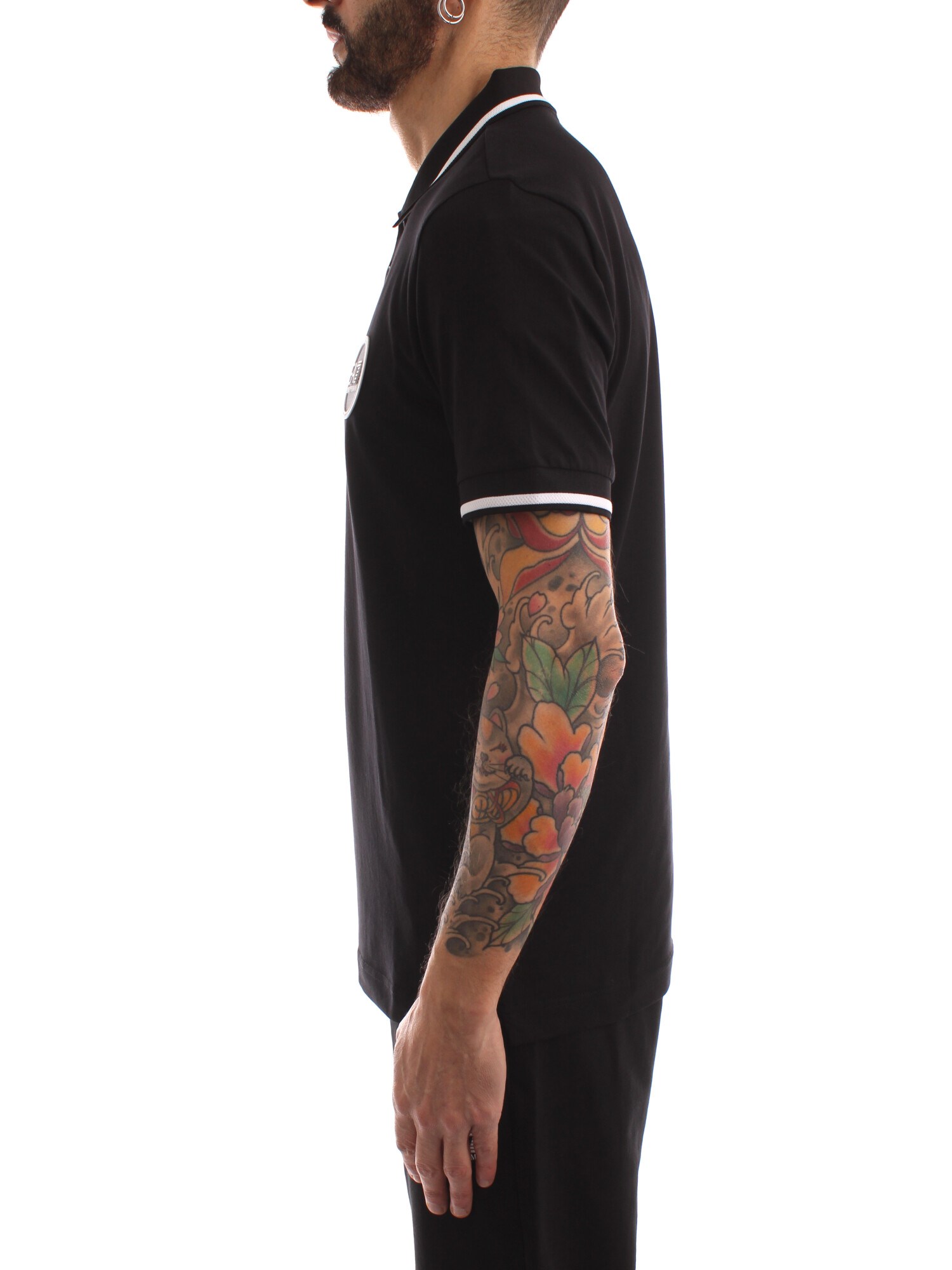 Ea7 3LPF15 BLACK Clothing Man