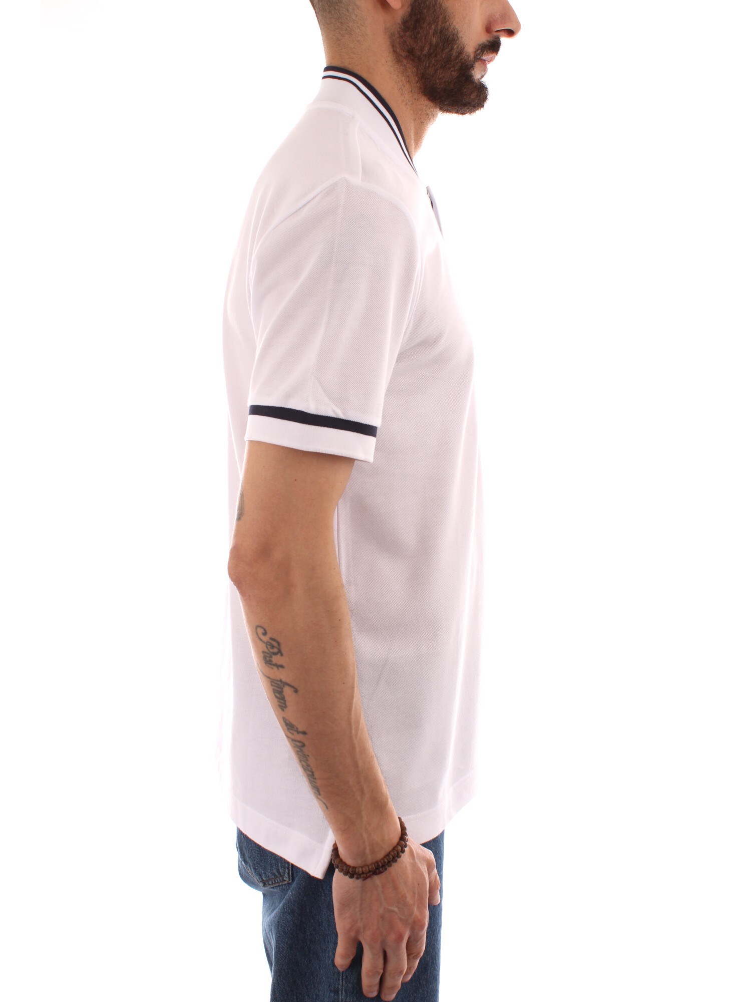 Ea7 Clothing Man Short sleeves WHITE 3LPF18