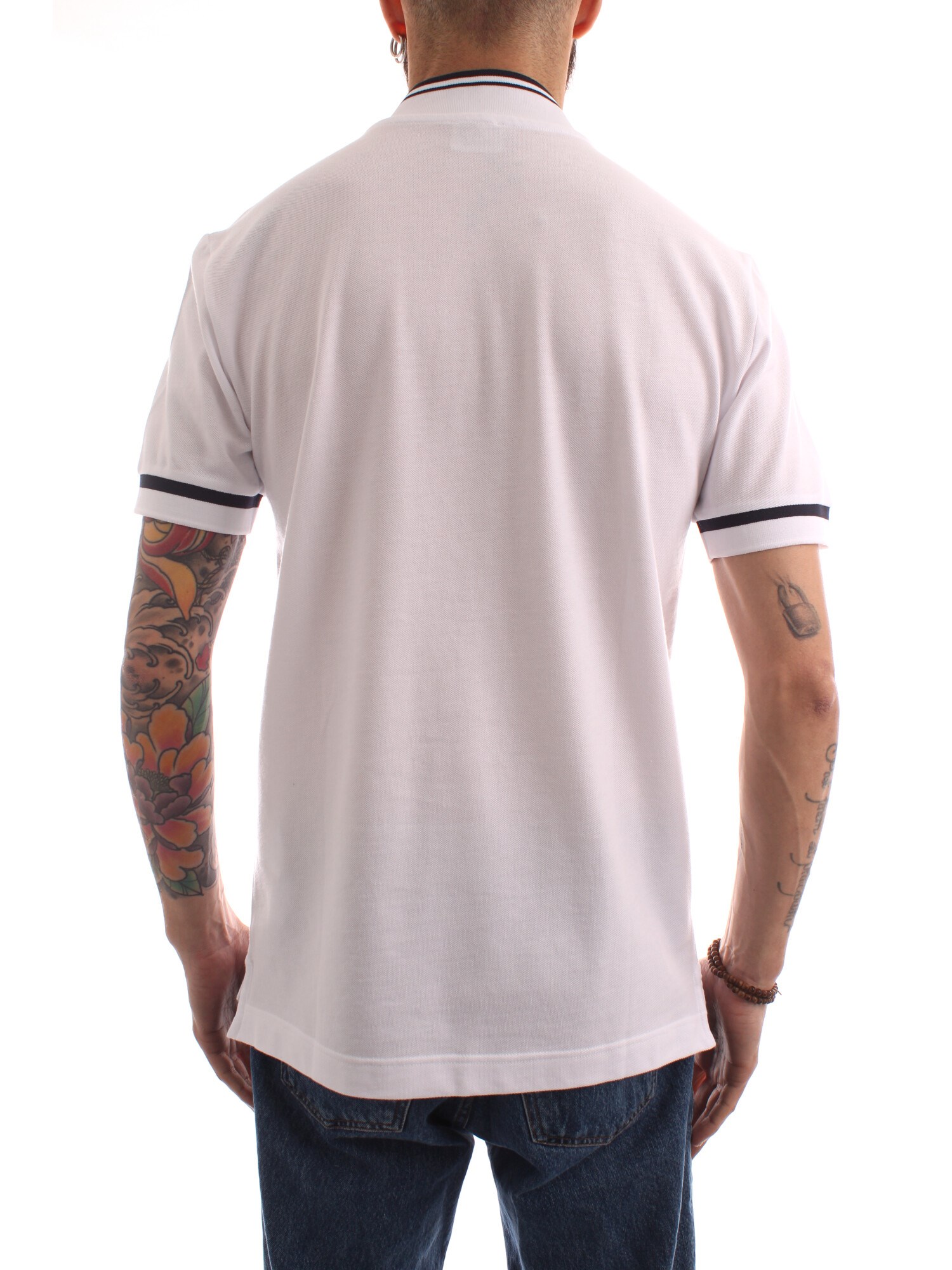 Ea7 Clothing Man Short sleeves WHITE 3LPF18