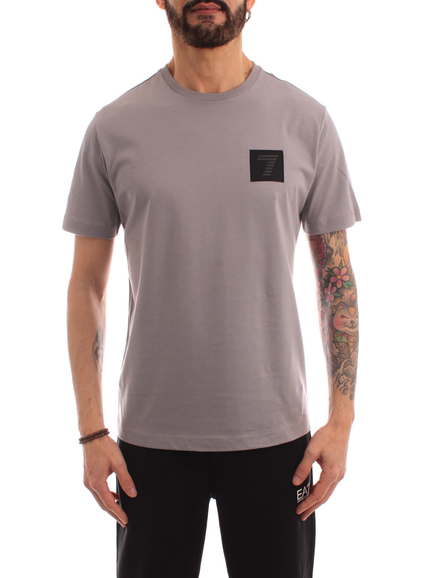 Ea7 Clothing Man Short sleeve BEIGE 3LPT15