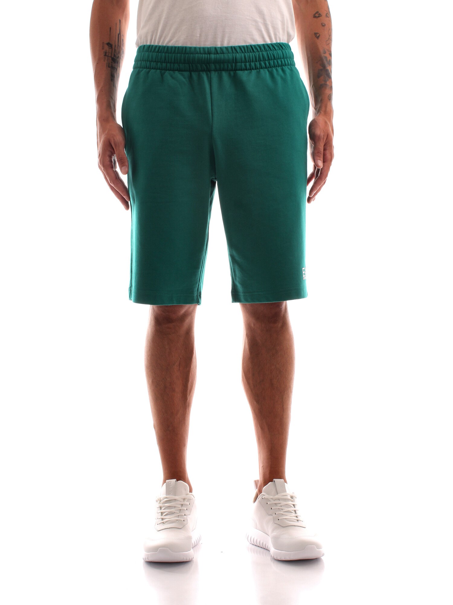 Ea7 Clothing Man Trousers GREEN 8NPS02
