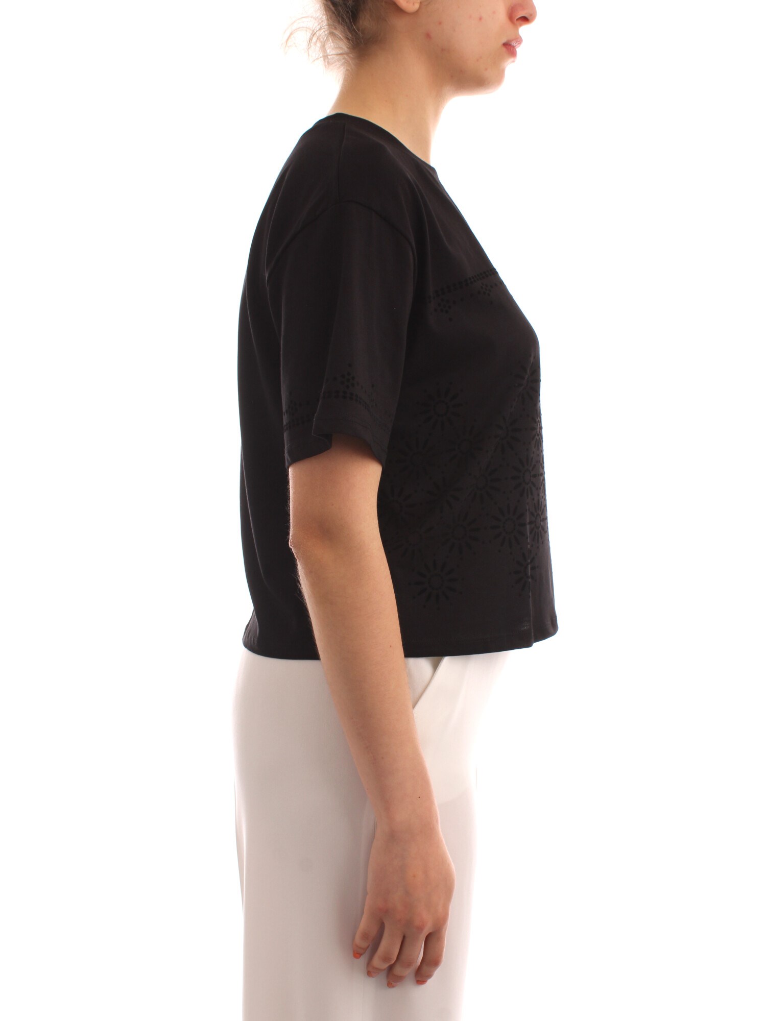 Desigual Clothing Woman Short sleeve BLACK 22SWTK63