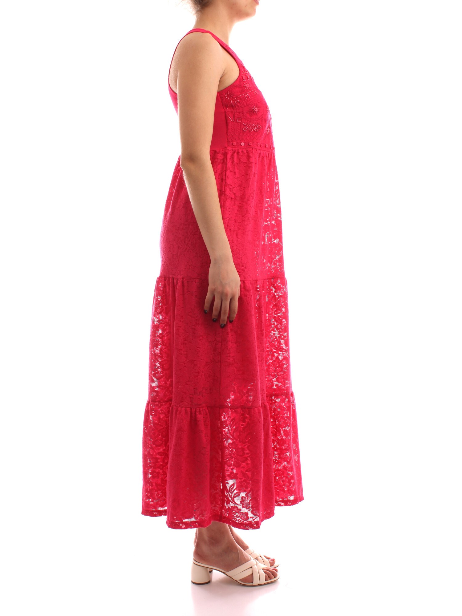 Desigual Clothing Woman Long FUCHSIA 22SWVK07
