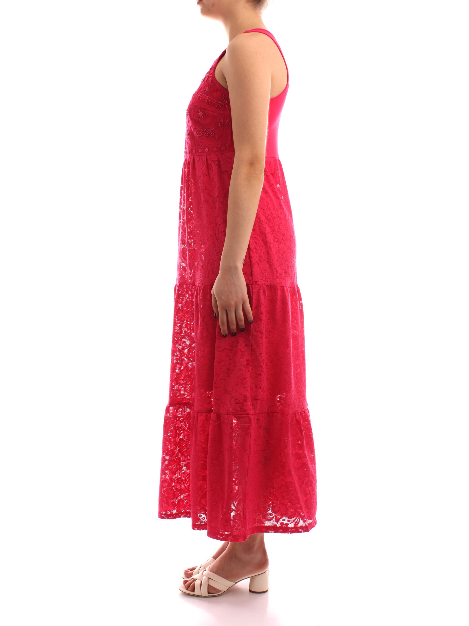 Desigual Clothing Woman Long FUCHSIA 22SWVK07