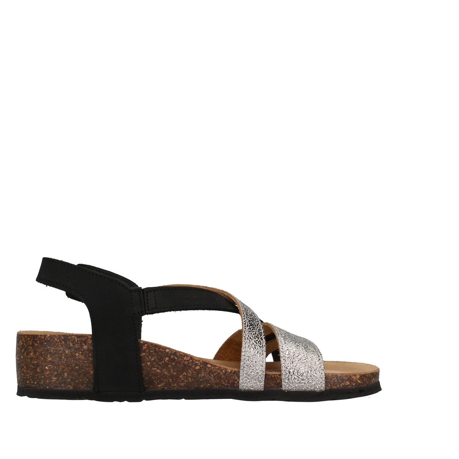 Bionatura Shoes Woman With wedge SILVER 12A826