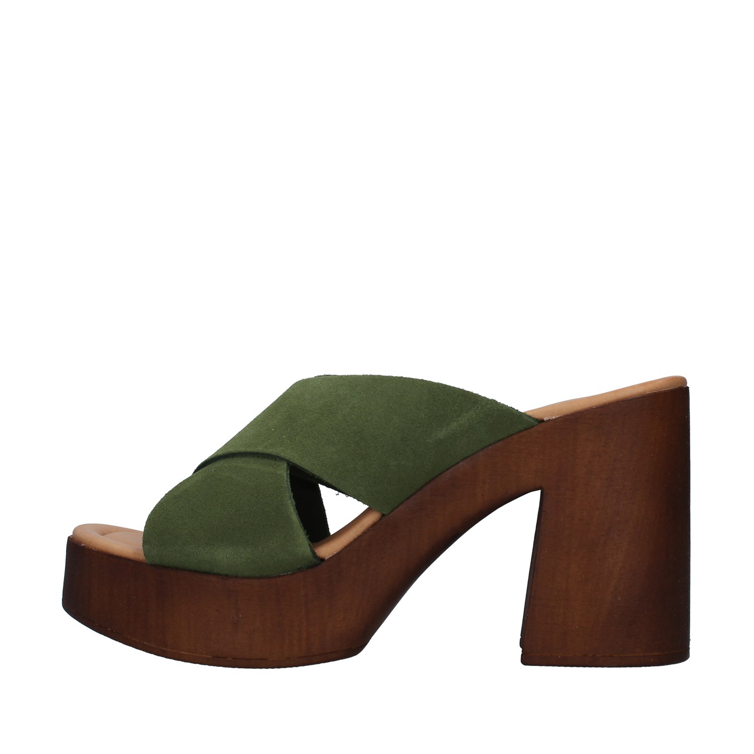 Bionatura Shoes Woman With heel GREEN 87A2133