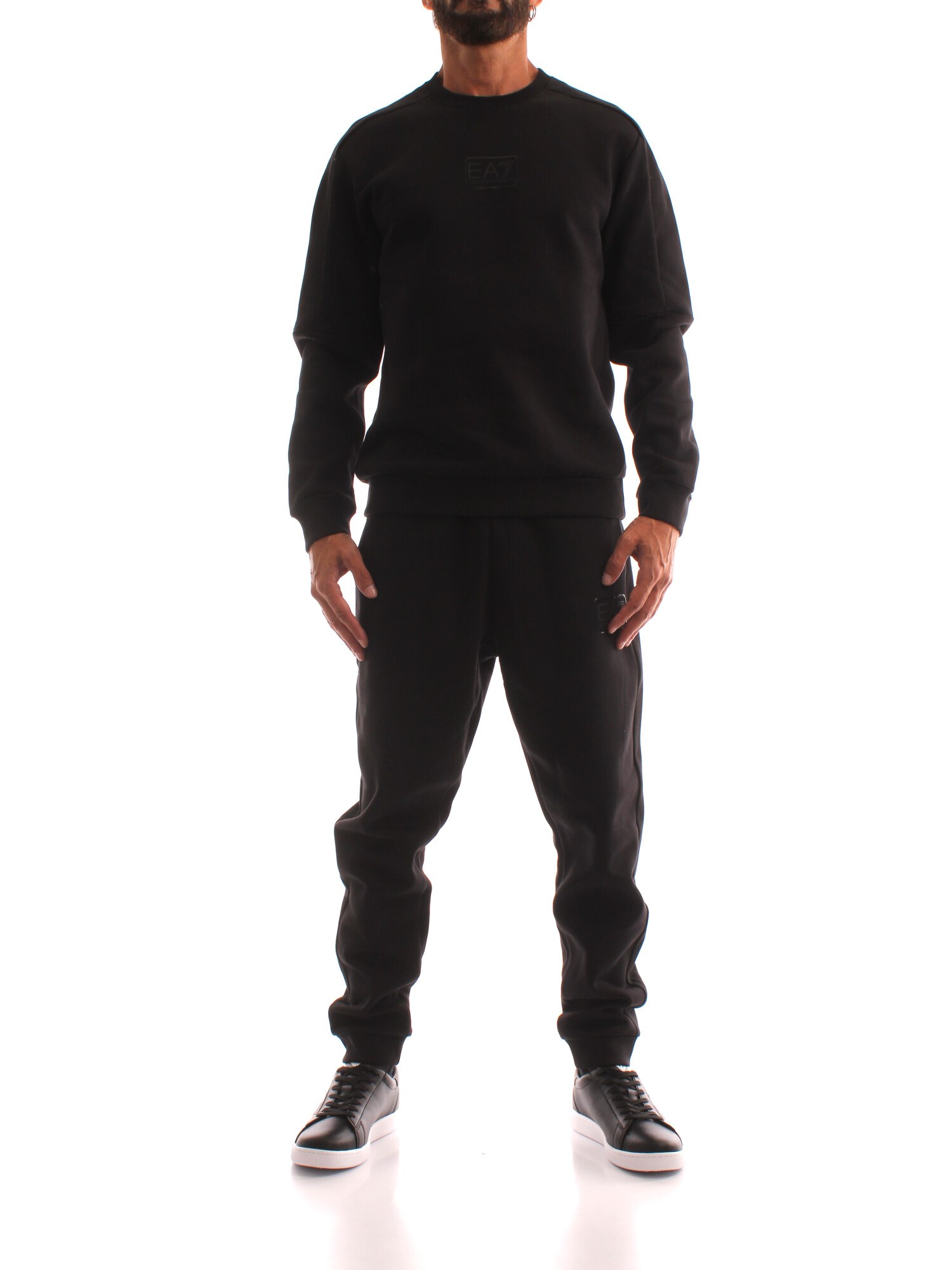 Ea7 Clothing Man Overalls BLACK 6LPV69