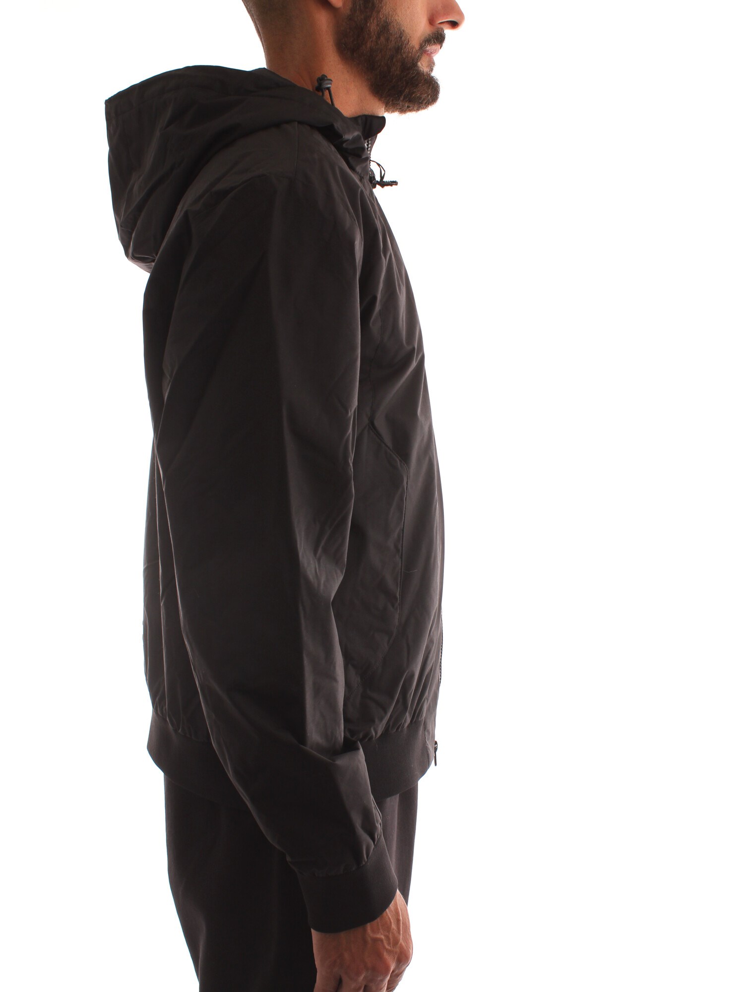 Ea7 Clothing Man Outerwear BLACK 6LPB08