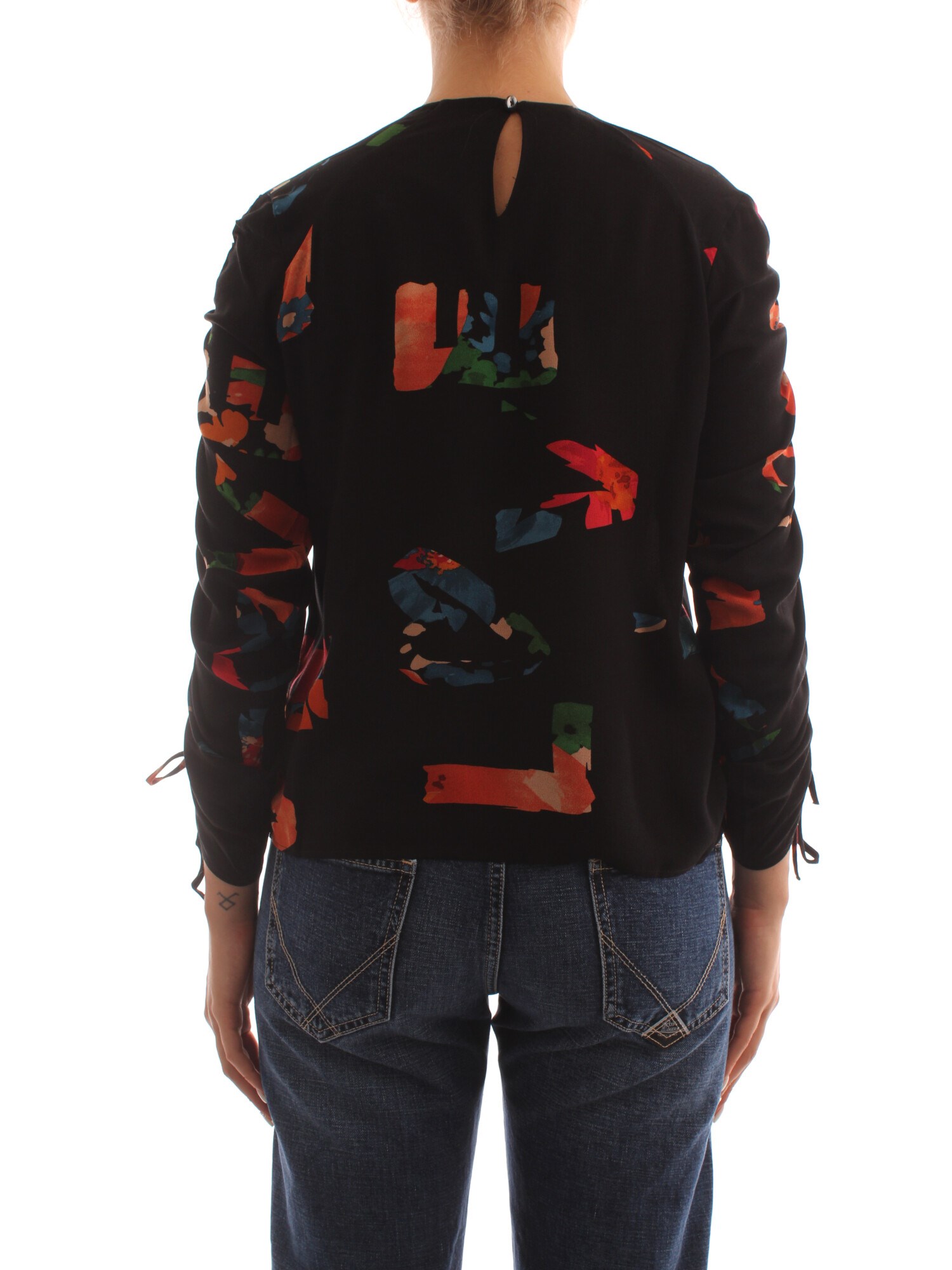 Desigual Clothing Woman Blouses BLACK 22WWBW11