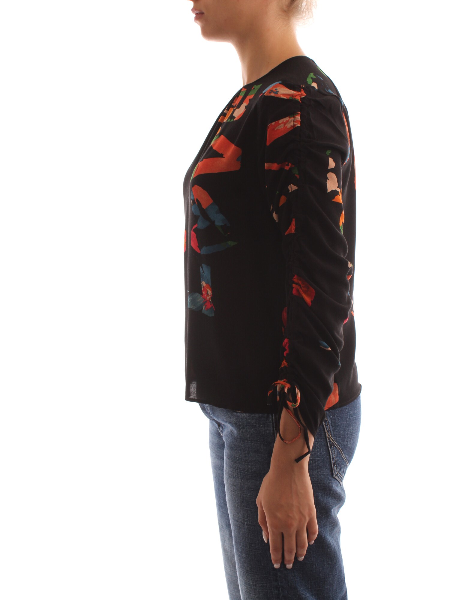 Desigual Clothing Woman Blouses BLACK 22WWBW11