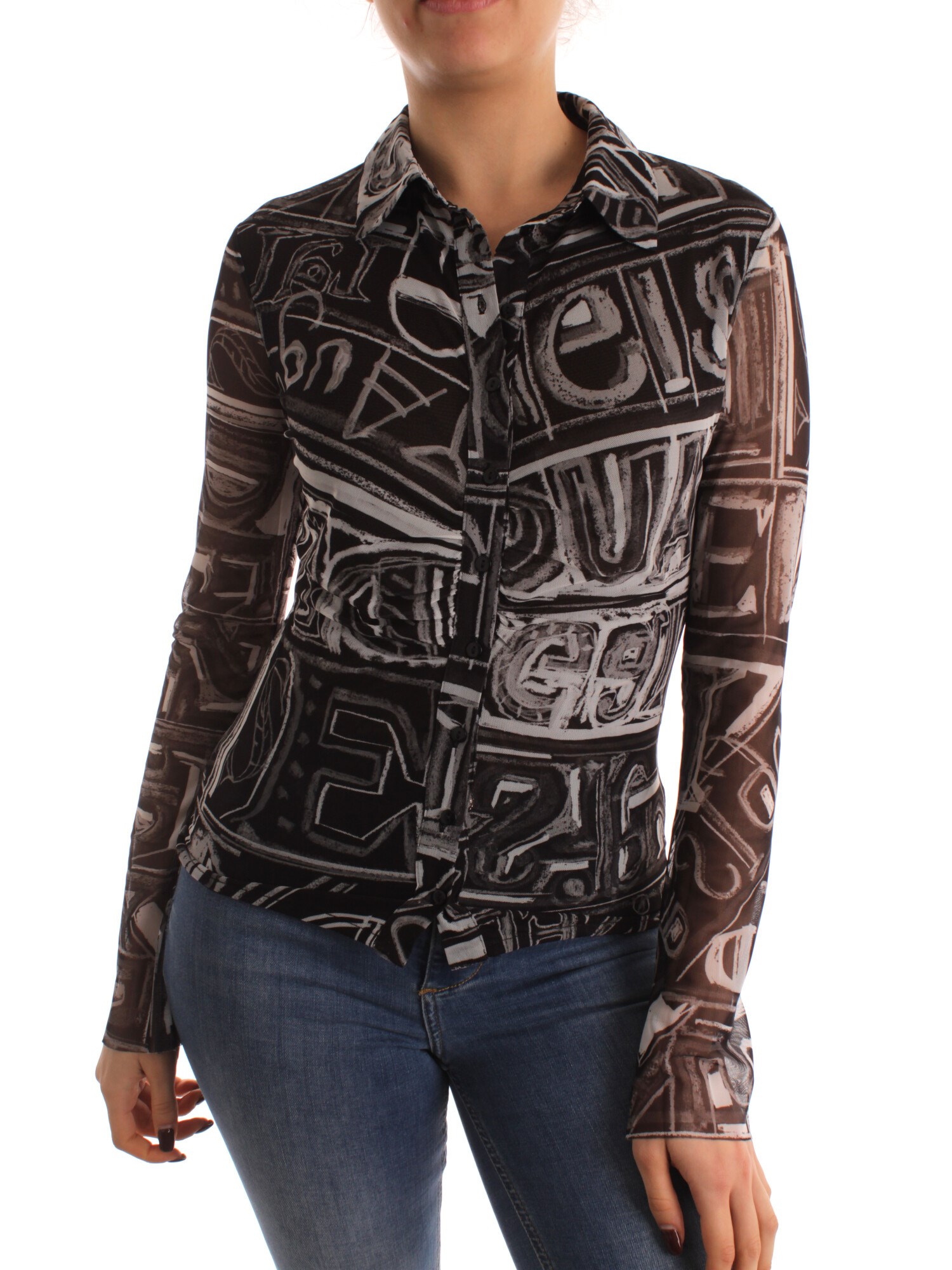Desigual 23SWTKBZ BLACK Clothing Woman