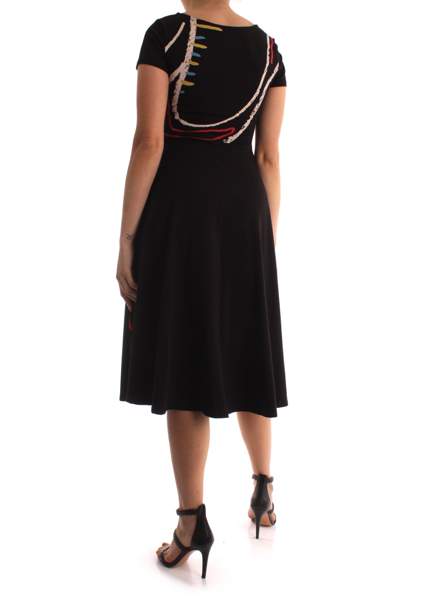 Desigual Clothing Woman Calf BLACK 23SWVK12
