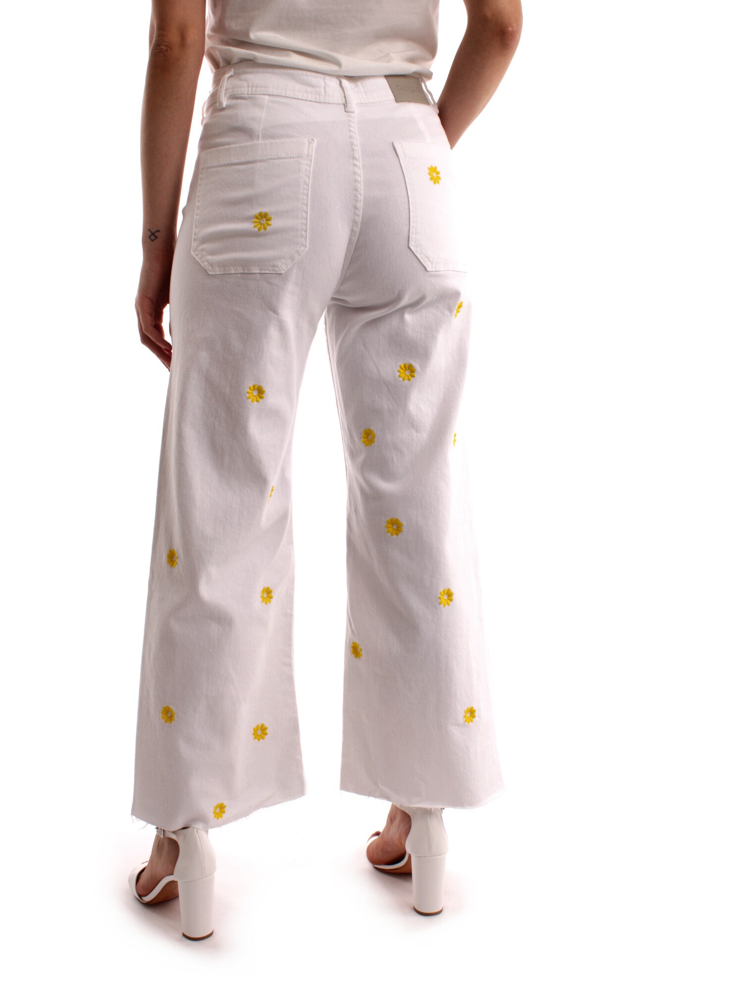 Desigual Clothing Woman Cropped WHITE 23SWDD75