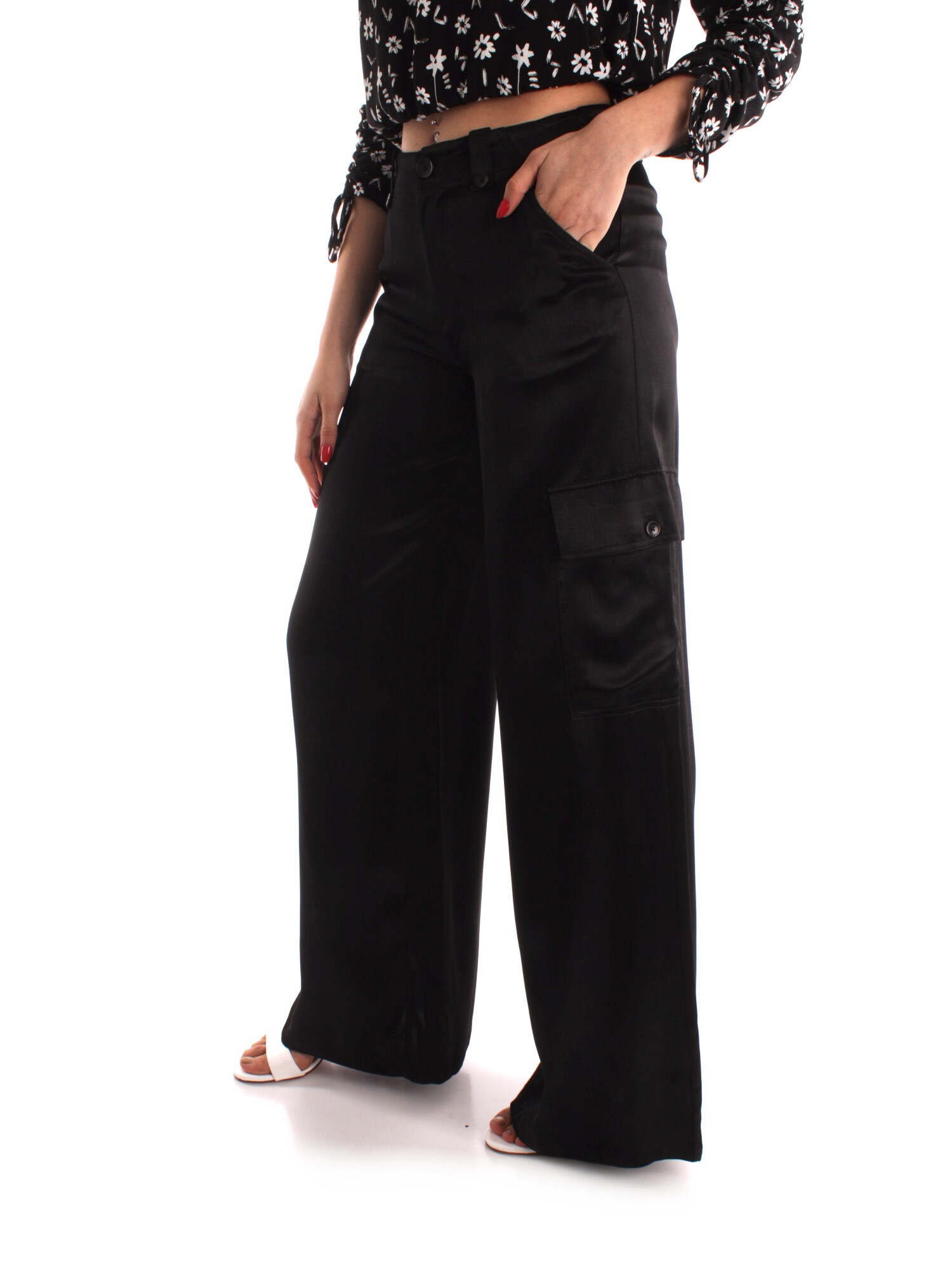 Desigual Clothing Woman Cargo BLACK 23SWPW13