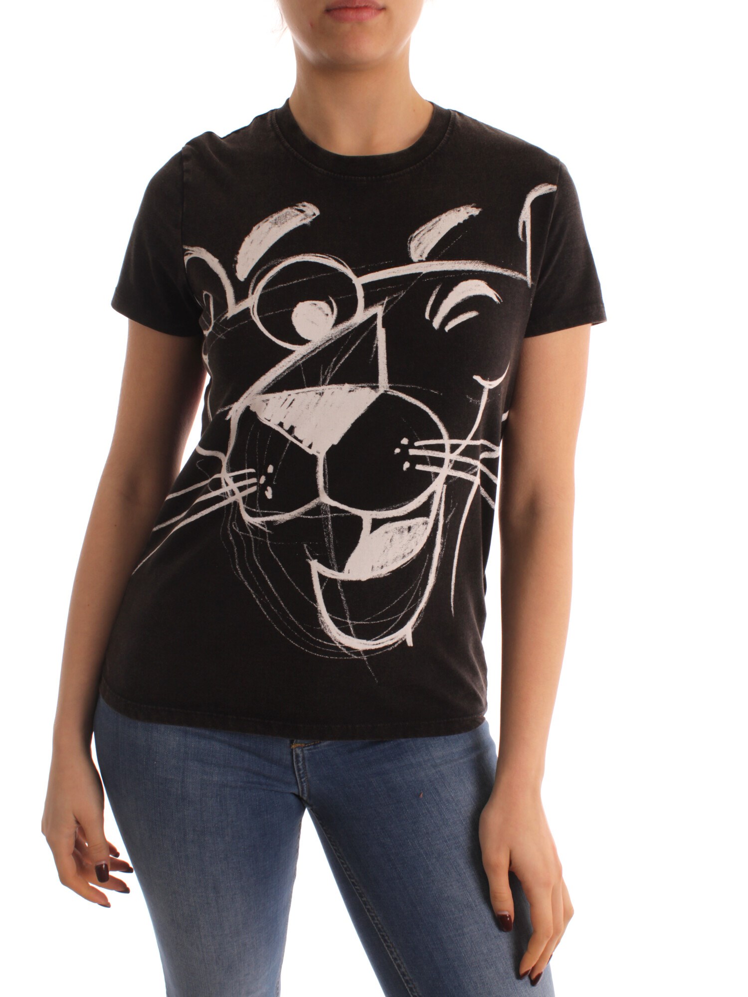 Desigual 23SWTK81 BLACK Clothing Woman