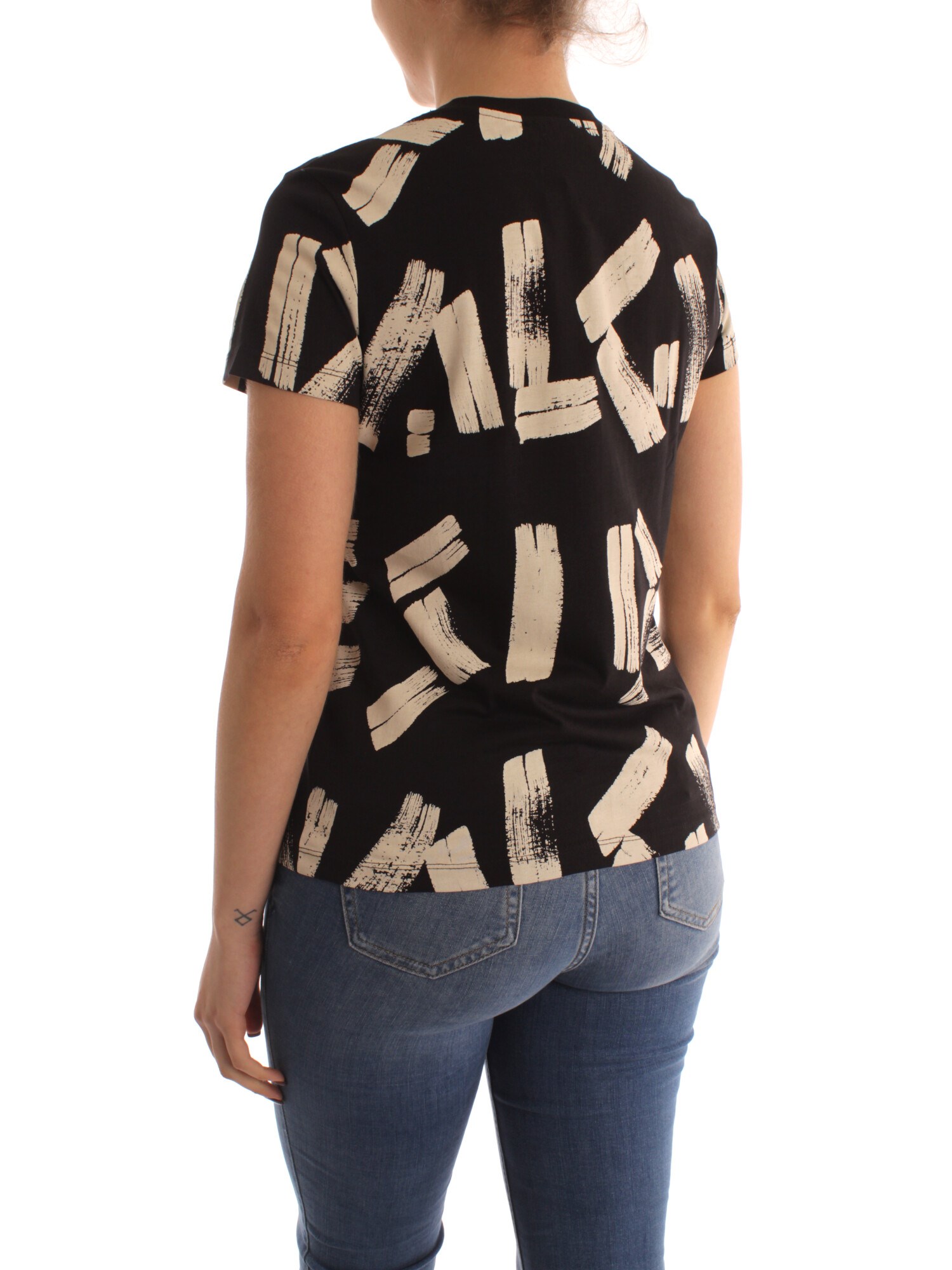 Desigual Clothing Woman Short sleeve BLACK 23SWTKAP