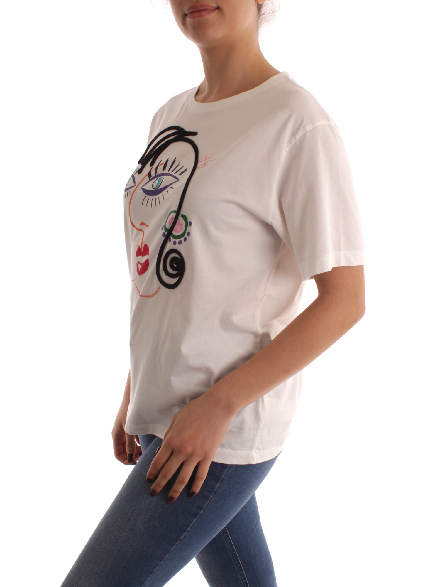 Desigual 23SWTKBU WHITE Clothing Woman