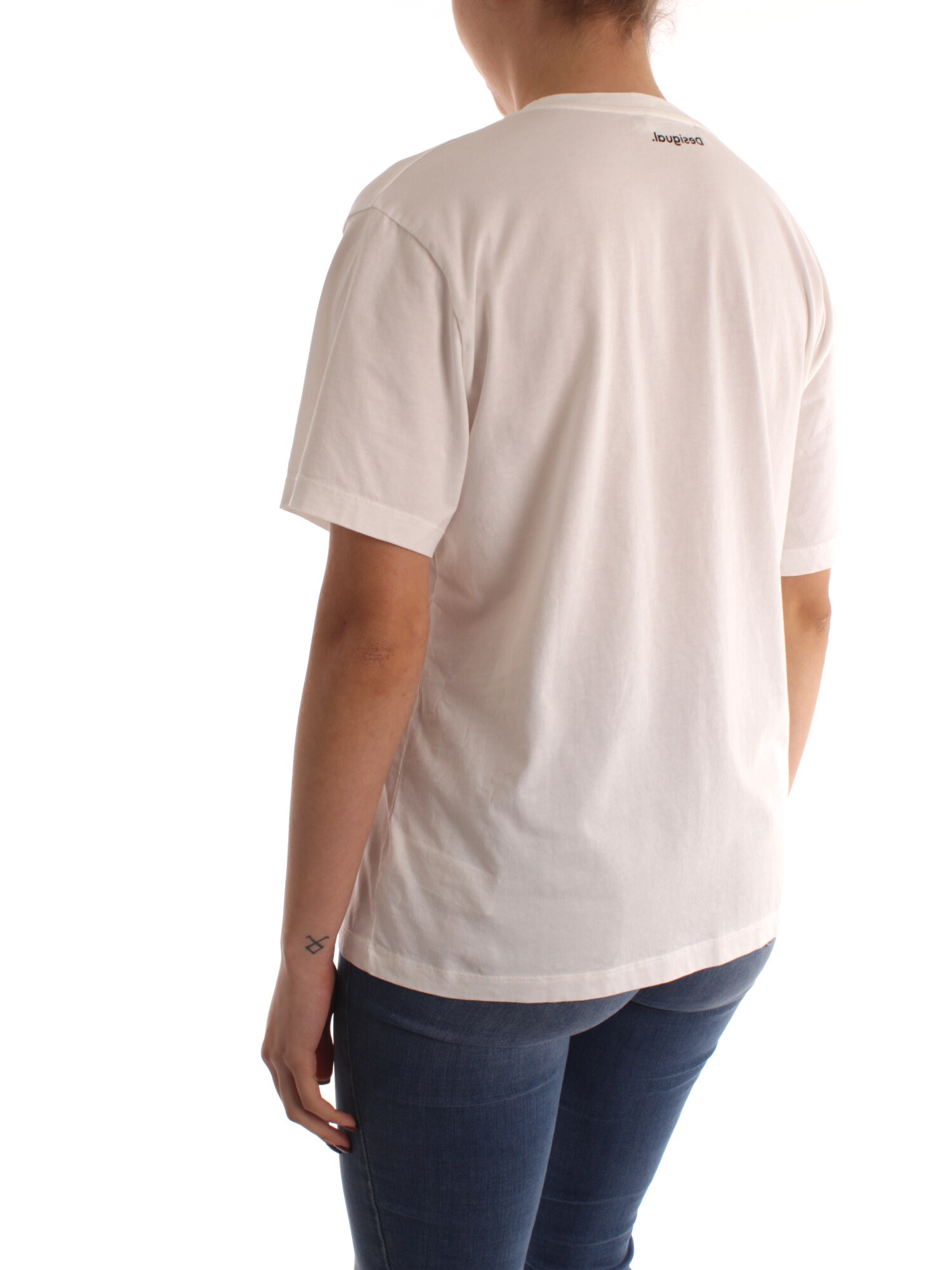 Desigual 23SWTKBU WHITE Clothing Woman