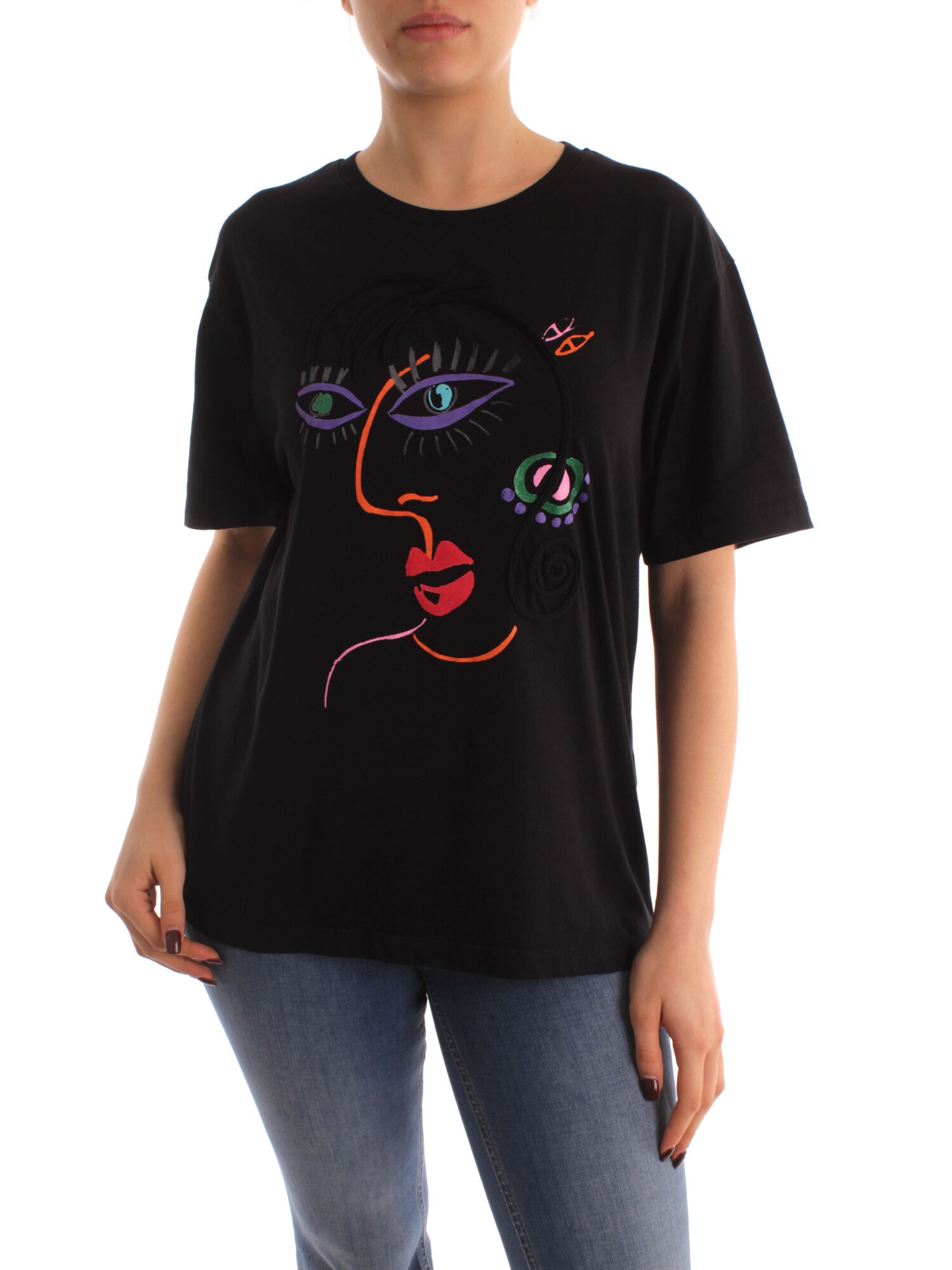 Desigual 23SWTKBU BLACK Clothing Woman