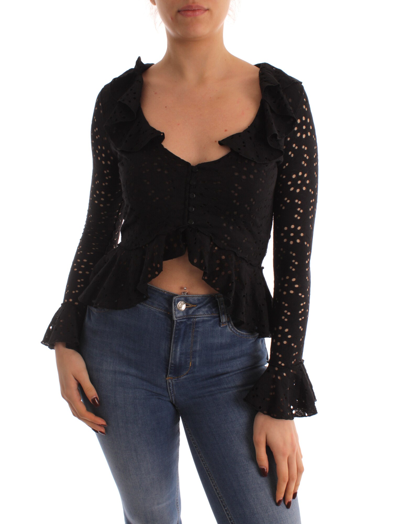 Desigual 23SWTKBY BLACK Clothing Woman