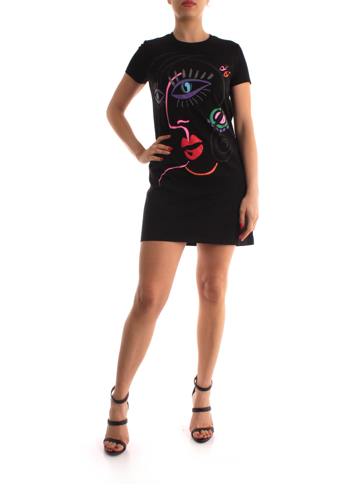 Desigual 23SWVK89 BLACK Clothing Woman