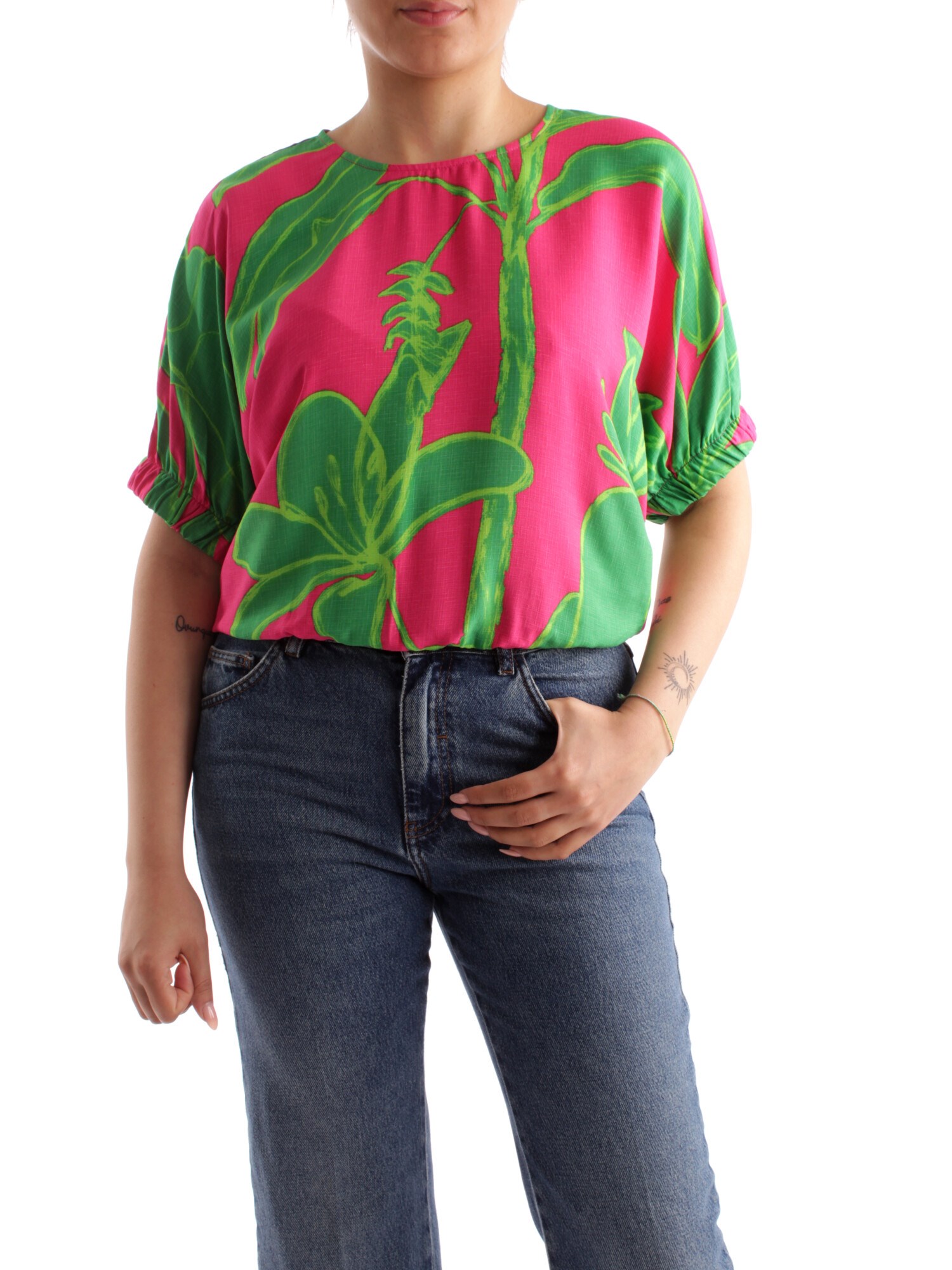 Desigual 23SWBW21 FUCHSIA Clothing Woman