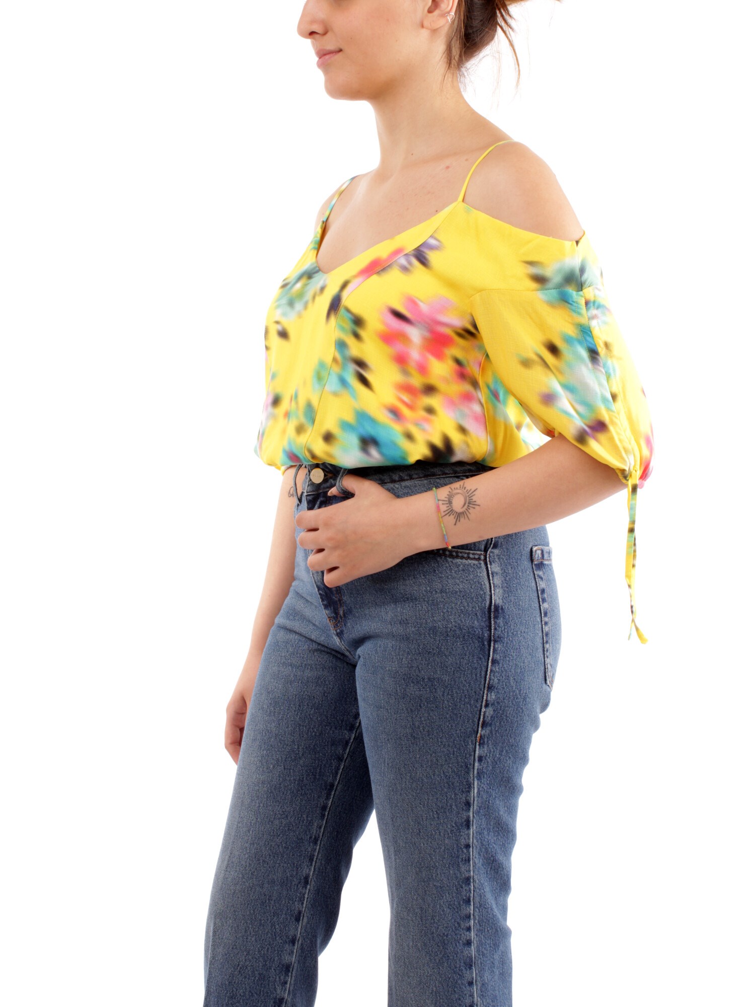 Desigual 23SWBW20 YELLOW Clothing Woman