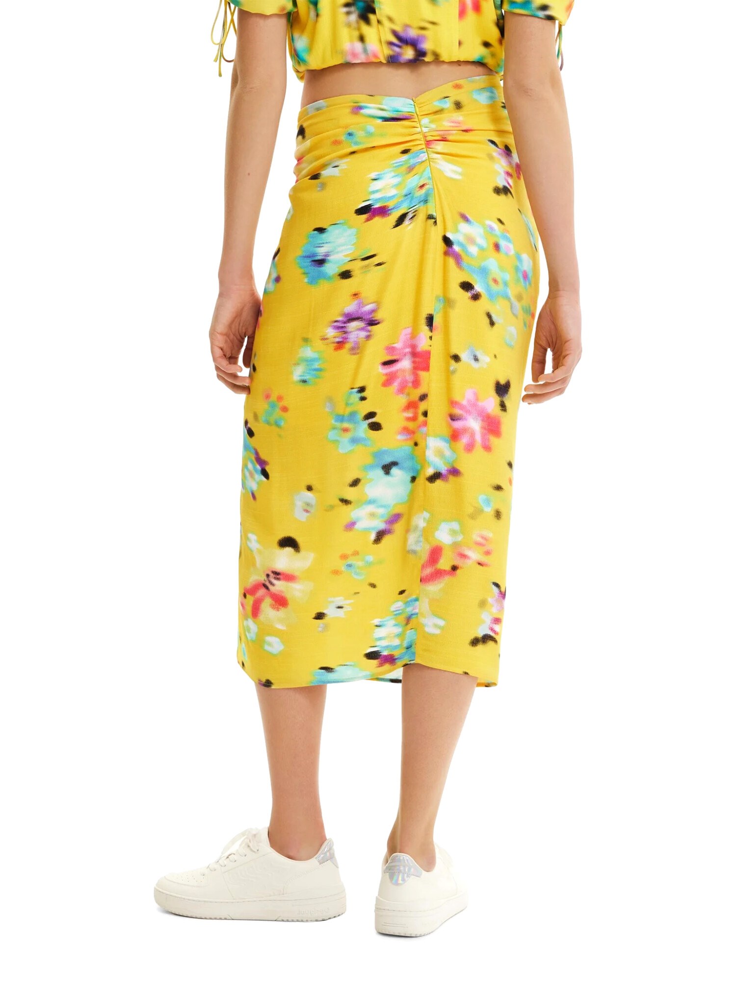 Desigual 23SWFW19 YELLOW Clothing Woman