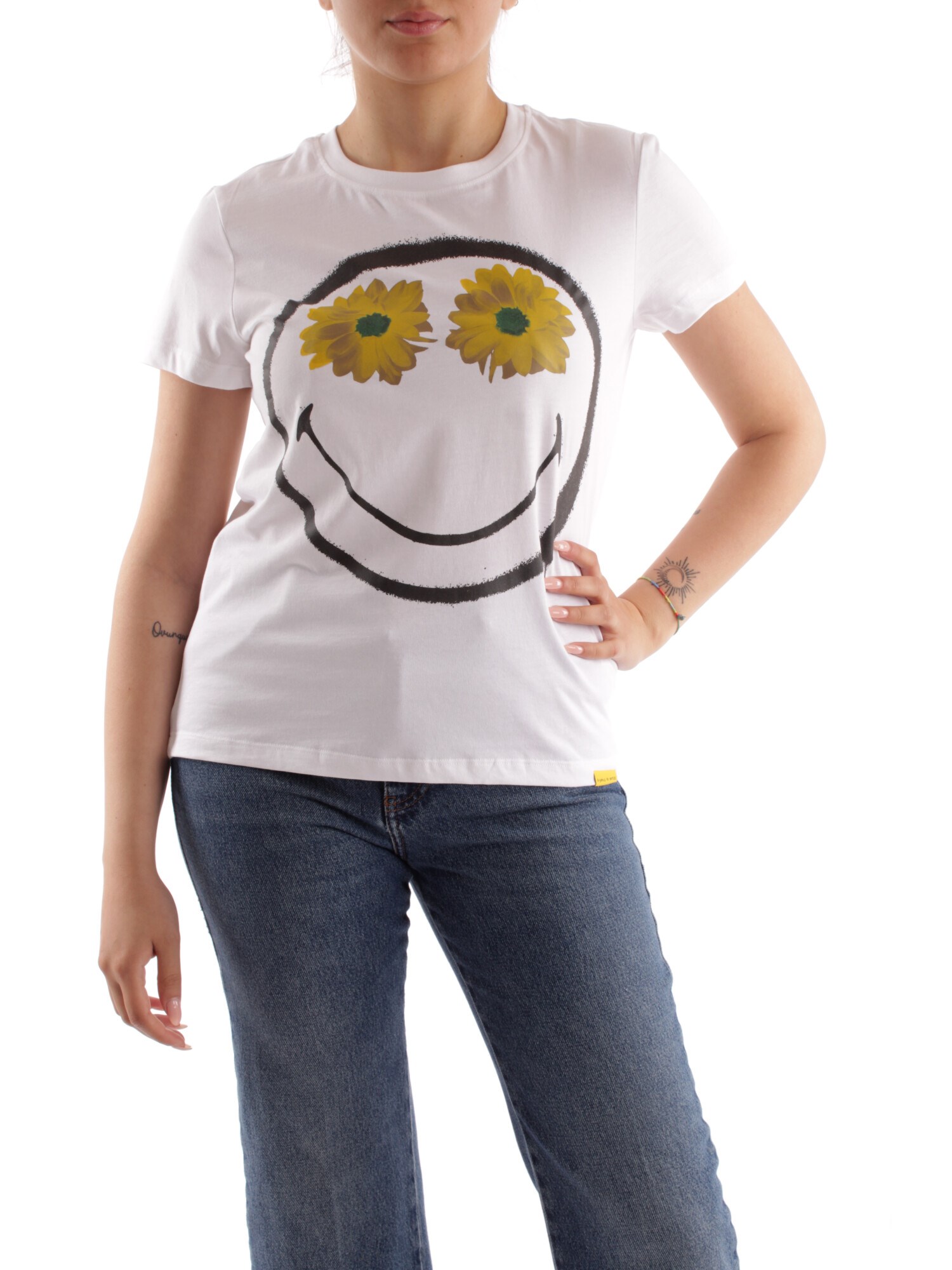 Desigual 23SWTKA0 WHITE Clothing Woman
