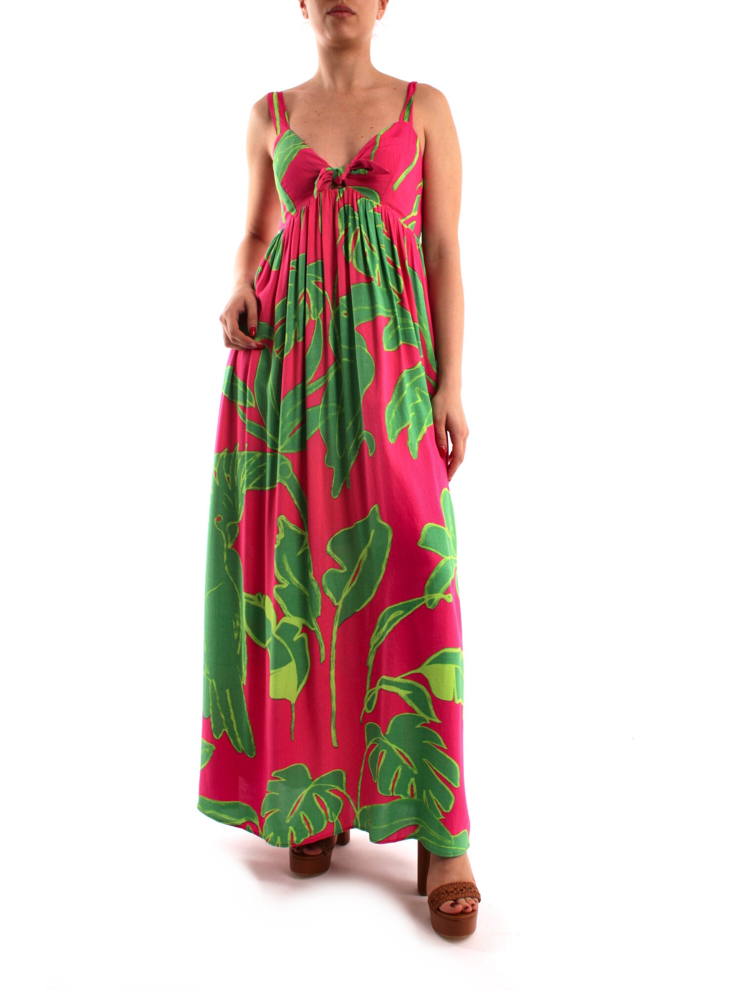 Desigual Clothing Woman Long FUCHSIA 23SWVW60
